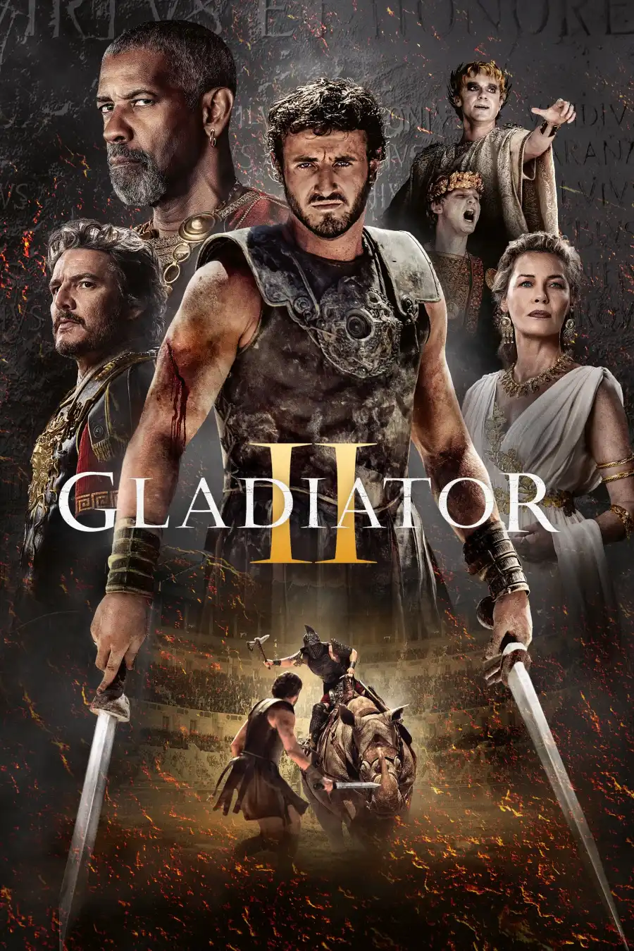 Gladiator 2 movie poster